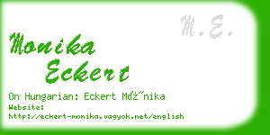 monika eckert business card